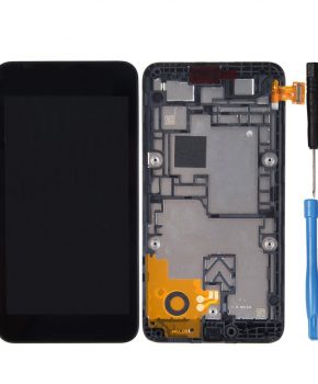 Nokia Lumia 530 LCD met touchscreen module - zwart