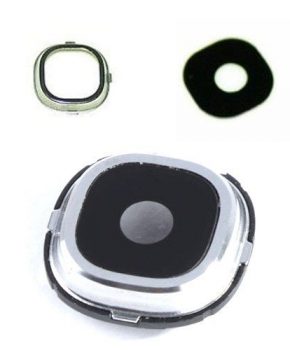 Samsung Galaxy S4 - camera lens cover zilver met lens