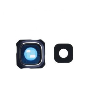 Samsung S6 Edge Plus camera lens cover met lens (glas) - Blauw