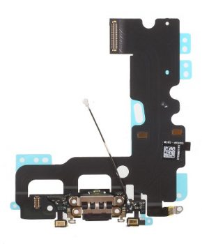 Iphone 7 dock connector  oplaad flex kabel - zwart