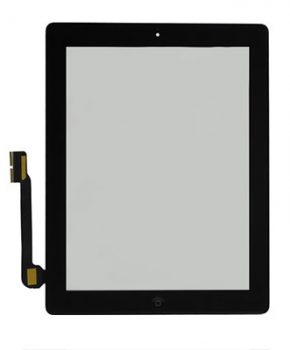 iPad 3 scherm  - zwart - A+ kwaliteit