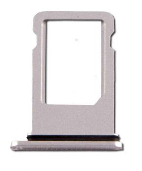 Simkaart Houder voor Apple iPhone 8 - Zilver