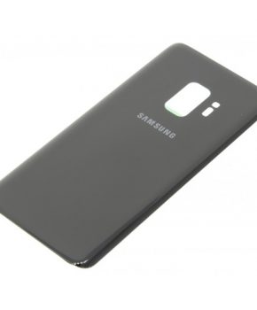 Voor Samsung Galaxy S9 Plus achterkant glas - Zwart