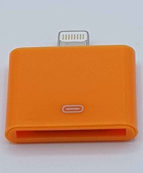30 Pins Naar Lightning compatible (8 Pin) Kabel Adapter - Voor Ipad / iPhone - Oranje