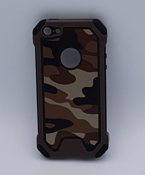 iPhone 5, 5s, SE - hoes, cover - TPU - Camouflage
