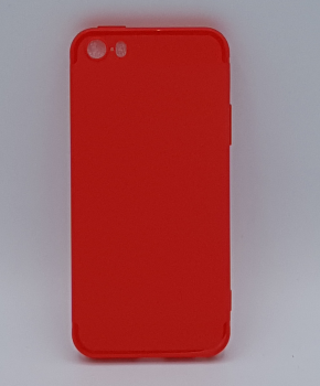 iPhone 5, 5s, SE hoesje  - effen rood