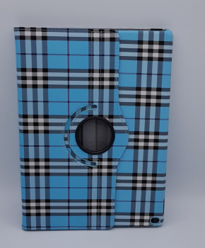 Voor iPad Pro 10.5 inch case / hoes  - Geruit - blauw