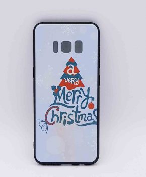 Voor Samsung Galaxy S8  - kerst hoesje - a very Merry Christmas