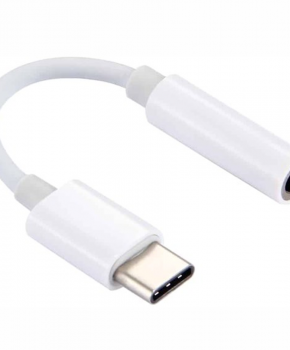 USB Type-C male naar 3,5 mm female audio-adapter kabel
