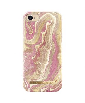 iDeal Fashion Case Golden Blush Marble iPhone 8/7/6S