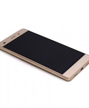 Voor Huawei P8 Lite LCD scherm met behuizing - goud