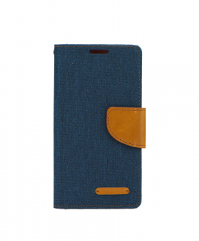 Canvas Book case - voor de iPhone 6/6s - marineblauw