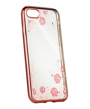 Forcell DIAMOND back cover voor iPhone 5 / 5S / SE - rose gold