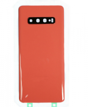 Voor Samsung Galaxy S10 achterkant reparatieset - roze