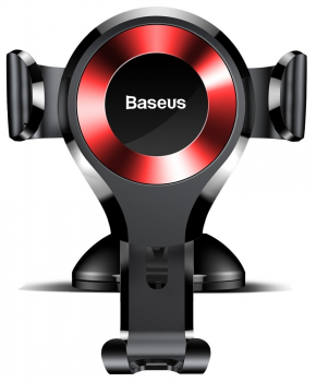 Baseus Gravity Dashboard Universele Verstelbare Telefoonhouder Rood