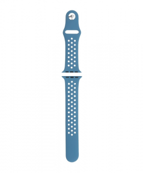 Sport strap compatible met Apple Watch 38/40mm / B024 - blauw