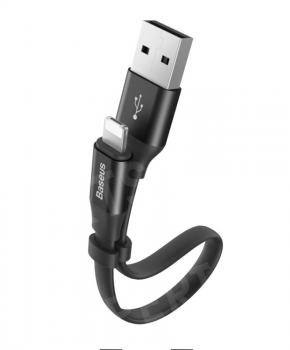 BASEUS - 2-in-1 Micro USB & Lightning 8-pins data - laadkabel - zwart