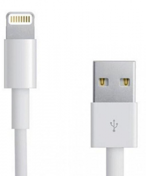 USB laadkabel compatibel met Lightning HD5 -1.2 M wit