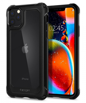 SPIGEN Gauntlet case voor Apple Iphone 11 PRO Max carbon black