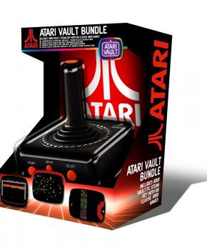 Atari Retro Pc Usb Joystick &Ndash; Vault Bundle (100 Games)