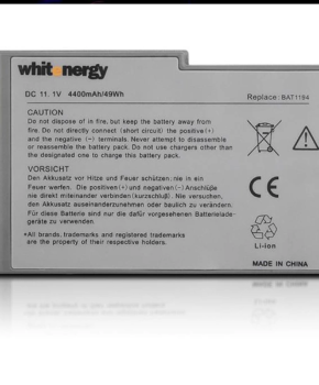 Whitenergy Battery Dell Latitude D500 / D600 11.1V Li-Ion 4400mAh