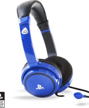 4Gamers PRO4-40 - Gaming Headset - blauw - PS4