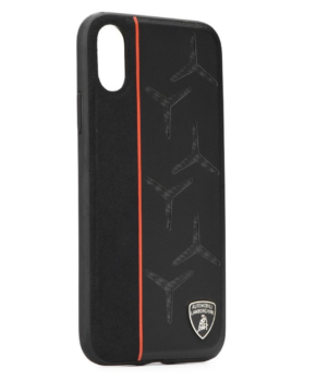 Lamborghini AVENTADOR D12back case voor de iPhone X /Xs - zwart
