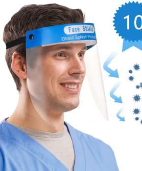 10 stuks Gelaatsscherm - antispat gezichtsmasker anti-condens