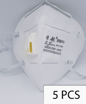 10 stuks NK95 ffp2 gezichtsmasker met ademfilter - GB2026-2006 - 9501V