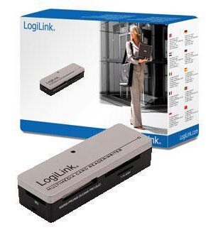 LogiLink Cardreader USB 2.0 extern Mini All-in-1  - geheugenkaartlezer