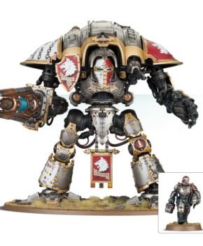 Warhammer 40 K- Imperial Forces - Knight Preceptor Canis Rex