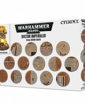 Warhammer 40.000 Sector Imperialis: 32Mm Round Bases