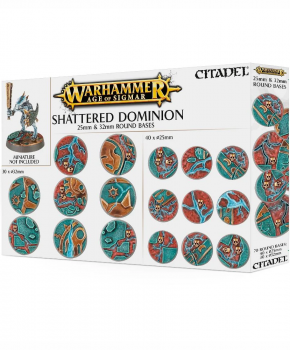Age of Sigmar - Shattered Dominion 25 & 32mm Round Bases
