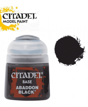 Citadel Abaddon Black - 21-25  – base  verf - 12ml