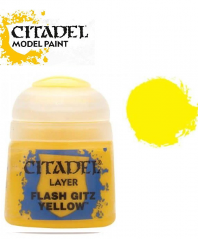 Citadel Flash Gitz Yellow  - 22- 02 – Layer  verf - 12ml