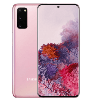 Samsung Galaxy S20 - 4G - 128GB - Pink + AKG Y600 headset