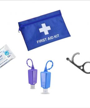 COVID  hygiëne Safety Kit Voor  mannen 82 delige set - 2 pers