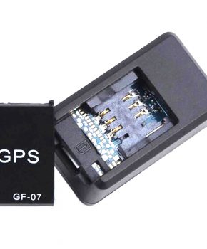 Mini GSM GPRS Mini Car GPS tracker - zwart