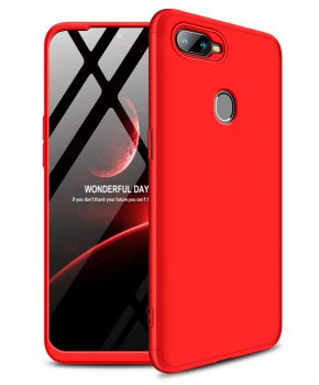 360 graden full body case voor de Oppo AX7 - rood