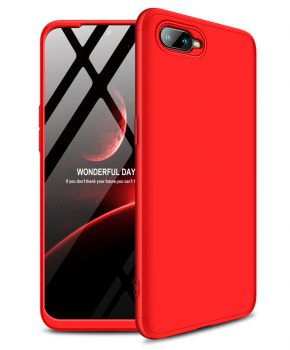 360 graden full body case voor de Oppo RX17 Neo - rood
