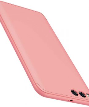 360 full body voor en achterkant hoesje voor Xiaomi Mi 6 - roze
