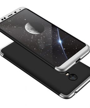 hoesje voor Xiaomi Redmi 5 Plus / Note 5 (single cam) - zwart / zilver