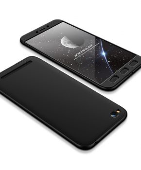 360 full body beschermend hoesje voor Xiaomi Redmi 5A - zwart
