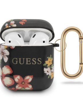 Guess 4G Shiny Flower Case voor Apple Airpods 1 & 2 - Design N.4