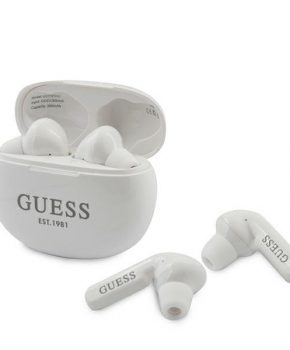 Guess True Wireless Bluetooth 5.0 4H Stereo Headset - Wit