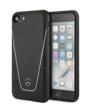 Mercedes back hard case voor iPhone 7/8/SE 2020 - zwart