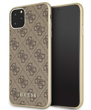 Guess  iPhone 11 Pro Max  hardcase hoesje- bruin