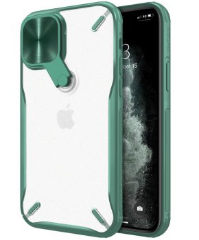 Nillkin Cyclops Case - voor iPhone 12 Pro / iPhone 12 - groen