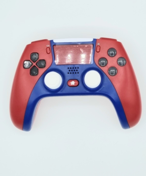 draadloze controller - duo vibra  geschikt voor Playstation 4 -rood / blauw