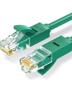 Ugreen Ethernet patchkabel RJ45 Cat 6 UTP 1000Mbps 2 m groen